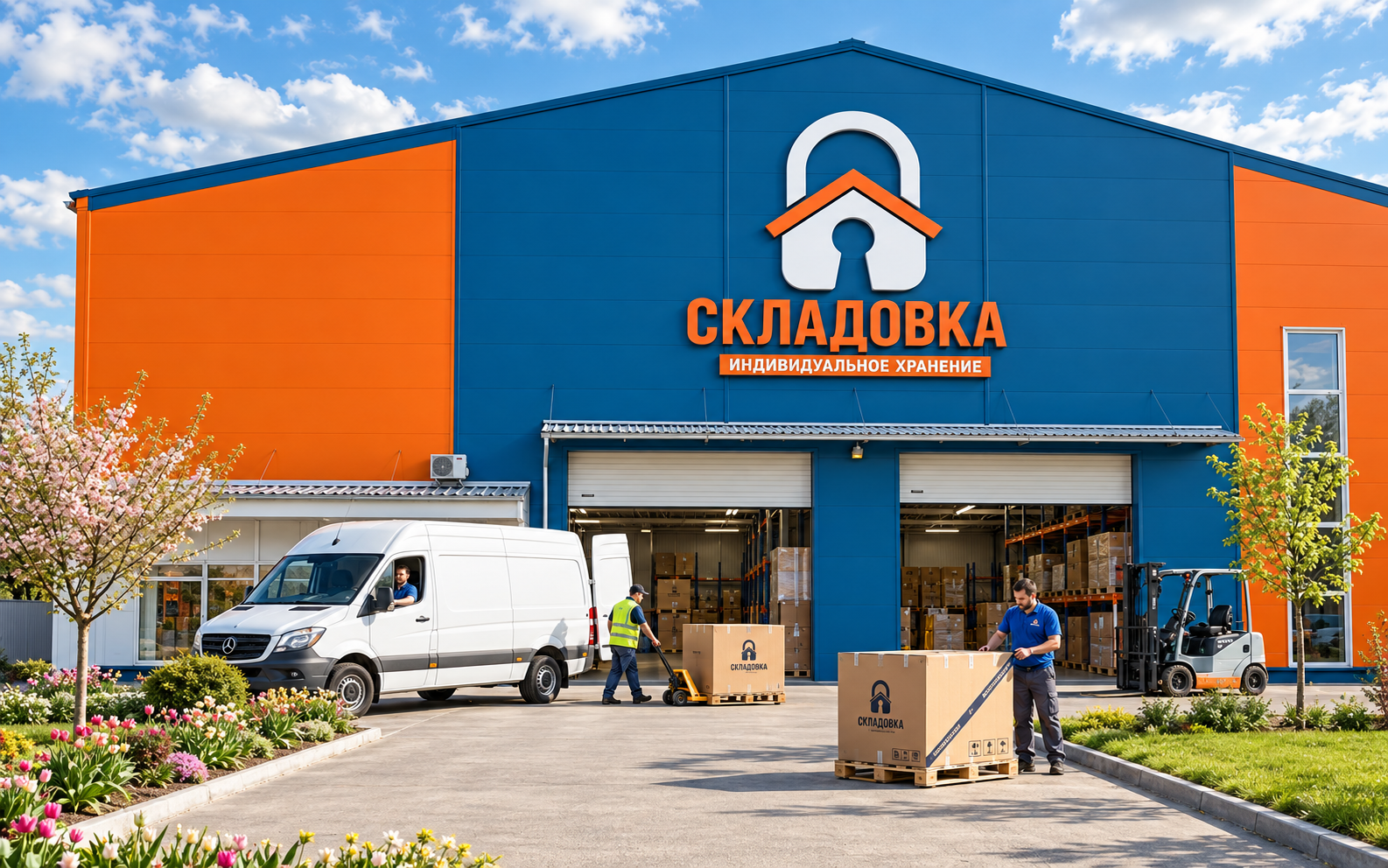 Фасад склада Складовка